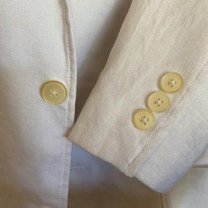 NEW Alan Flusser Sports Coat, Size XXL, 100% Linen